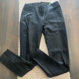 A&F crackle business casual leggings